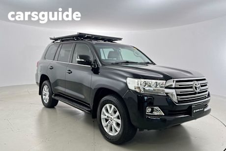 Black 2019 Toyota Landcruiser Wagon LC200 VX (4X4)