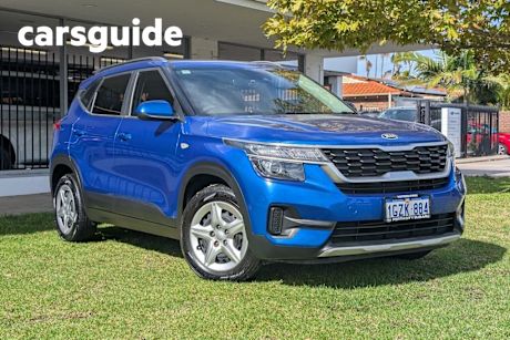 Blue 2020 Kia Seltos Wagon S (fwd)