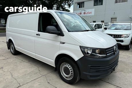White 2016 Volkswagen Transporter Van TDI 340 LWB LOW
