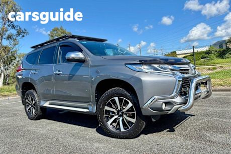 Grey 2015 Mitsubishi Pajero Sport Wagon GLS (4X4)
