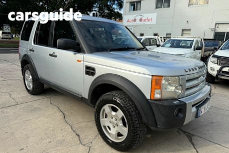 Silver 2006 Land Rover Discovery 3 Wagon SE