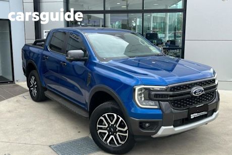 Blue 2024 Ford Ranger Double Cab Pick Up Sport 2.0 (4X4)