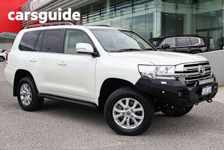 White 2021 Toyota Landcruiser Wagon LC200 VX (4X4)
