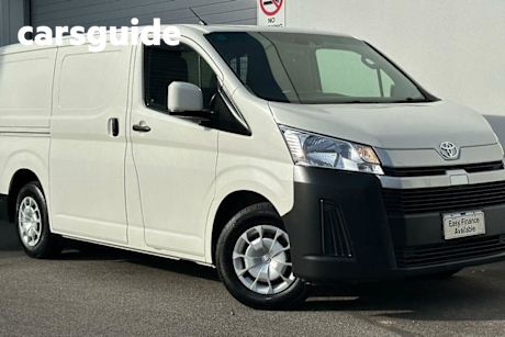 White 2021 Toyota Hiace Van LWB GL