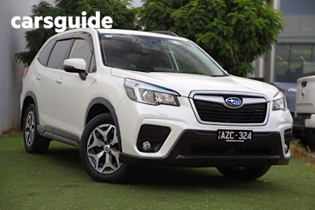 White 2019 Subaru Forester Wagon 2.5I-L (awd)