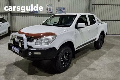 White 2015 Holden Colorado Crew Cab Pickup LS-X (4X4)