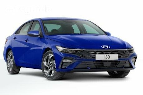 Blue 2024 Hyundai I30 Sedan Elite