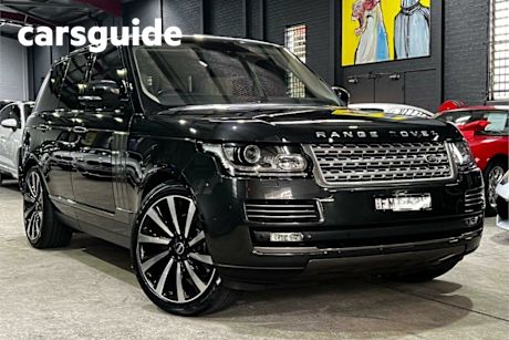 Grey 2014 Land Rover Range Rover Wagon Vogue SE SDV8