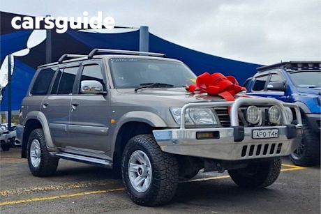Brown 2003 Nissan Patrol Wagon ST-L (4X4)