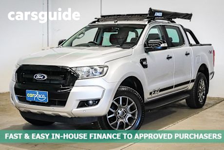 Silver 2018 Ford Ranger Dual Cab Utility FX4 Special Edition