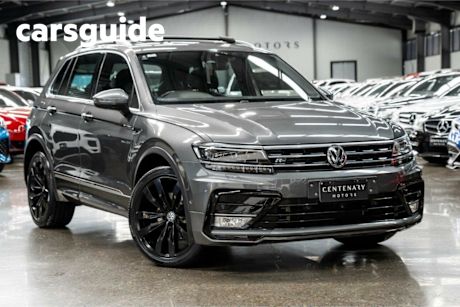 Grey 2017 Volkswagen Tiguan Wagon 140 TDI Highline