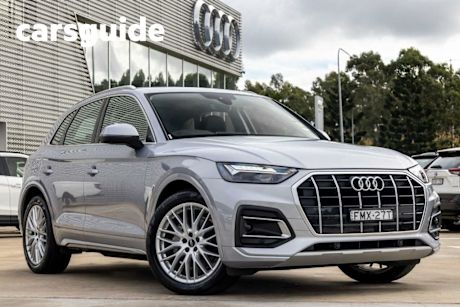 Silver 2024 Audi Q5 Wagon 35 TDI Mhev