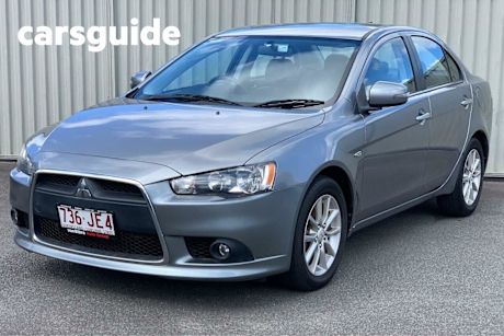 Grey 2014 Mitsubishi Lancer Sedan LS