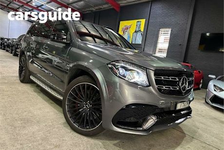 Grey 2017 Mercedes-Benz GLS63 Wagon 4Matic