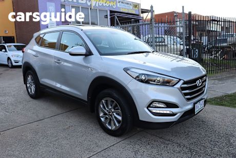 Silver 2017 Hyundai Tucson Wagon Active (fwd)