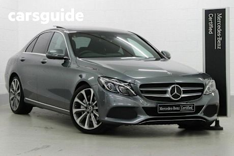Grey 2017 Mercedes-Benz C250 Sedan