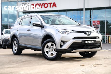 Silver 2018 Toyota RAV4 Wagon GX (2WD)
