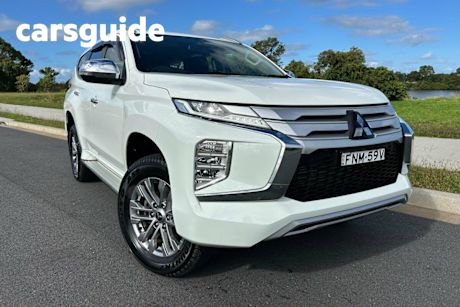 White 2020 Mitsubishi Pajero Sport Wagon GLX (4X4) 5 Seat