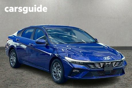 Blue 2024 Hyundai I30 Sedan