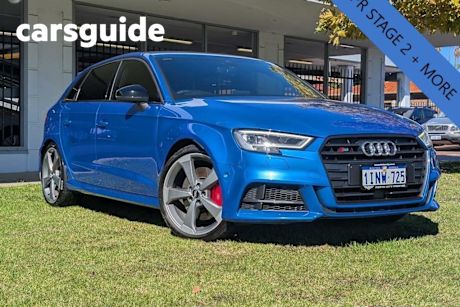 Blue 2019 Audi S3 Sportback 2.0 Tfsi Quattro