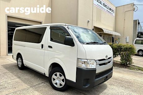 White 2019 Toyota Hiace Commercial DX 4WD