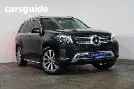 Black 2017 Mercedes-Benz GLS350 Wagon D 4Matic