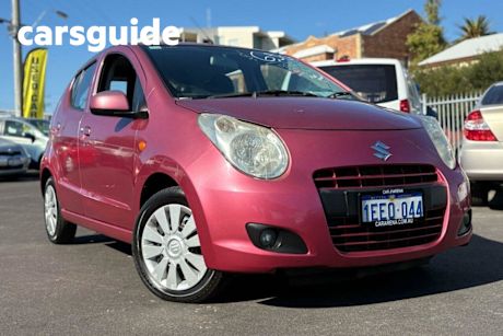 Red 2013 Suzuki Alto Hatch GL GF MY12
