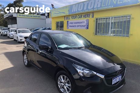 Black 2014 Mazda 2 Hatchback Maxx