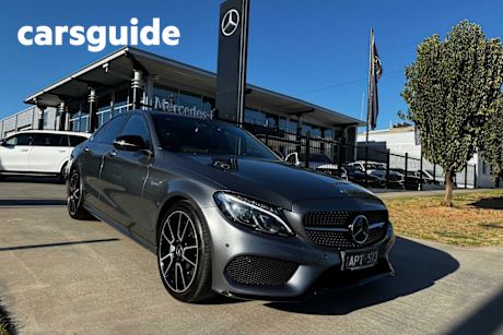 Grey 2017 Mercedes-Benz C43 Sedan