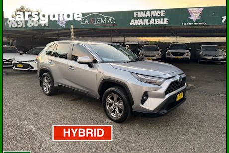 Silver 2022 Toyota RAV4 Wagon GX (2WD) Hybrid NAV