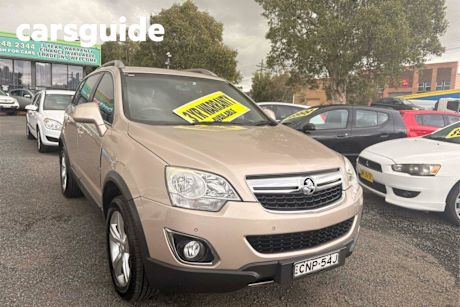 Brown 2012 Holden Captiva Wagon 5 (FWD)
