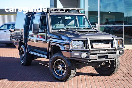 Grey 2019 Toyota Landcruiser Double Cab Chassis GXL (4X4)