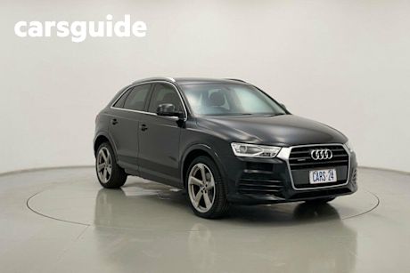Black 2017 Audi Q3 Wagon 2.0 Tfsi Sport Quattro (132KW)