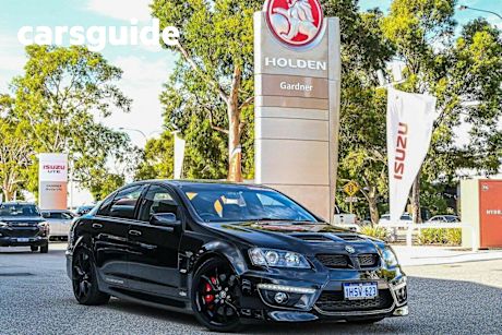 Black 2013 HSV Clubsport Sedan