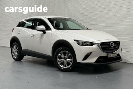 White 2019 Mazda CX-3 Wagon Maxx Sport (fwd)
