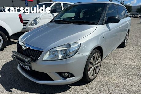 Silver 2013 Skoda Fabia Wagon RS 132 TSI