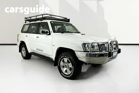 White 2008 Nissan Patrol Wagon ST (4X4)