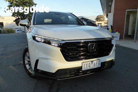 White 2024 Honda CR-V Wagon VTI L (awd) 5 Seats