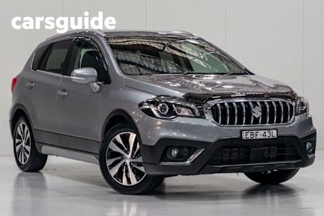 Grey 2019 Suzuki S-Cross Wagon Turbo Prestige