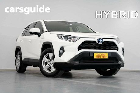 White 2021 Toyota RAV4 Wagon GX (2WD) Hybrid