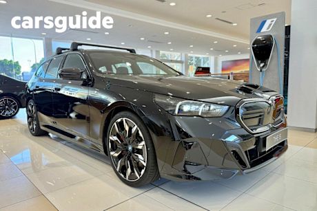 Black 2024 BMW I5 Wagon M60 Xdrive