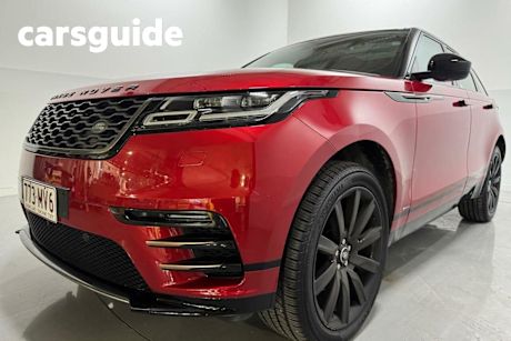 Red 2017 Land Rover Range Rover Velar Wagon D240 R-Dynamic S
