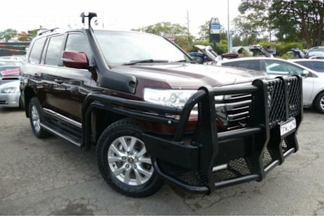 Red 2015 Toyota Landcruiser Wagon Sahara (4X4)