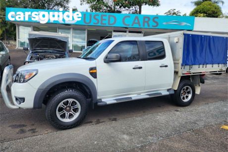 White 2011 Ford Ranger Dual Cab Pick-up XL (4X4)