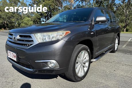 Grey 2013 Toyota Kluger Wagon Altitude