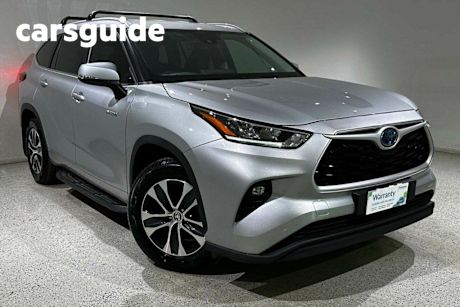 Silver 2023 Toyota Kluger Wagon GXL Hybrid AWD