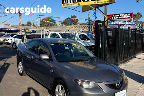 Grey 2008 Mazda 3 Sedan NEO Sport