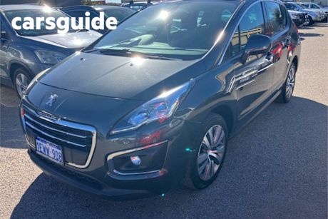 Grey 2014 Peugeot 3008 Wagon Active 1.6