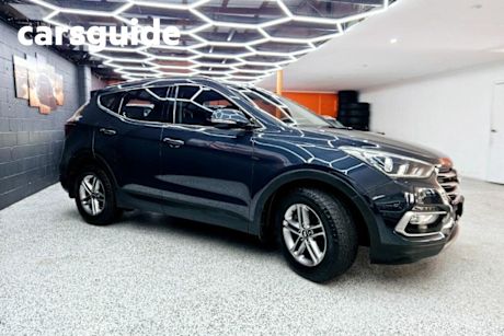 Blue 2016 Hyundai Santa FE Wagon ACTIVE DM3 MY17