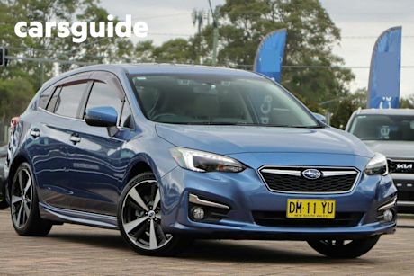 Blue 2018 Subaru Impreza Hatchback 2.0I-S (awd)